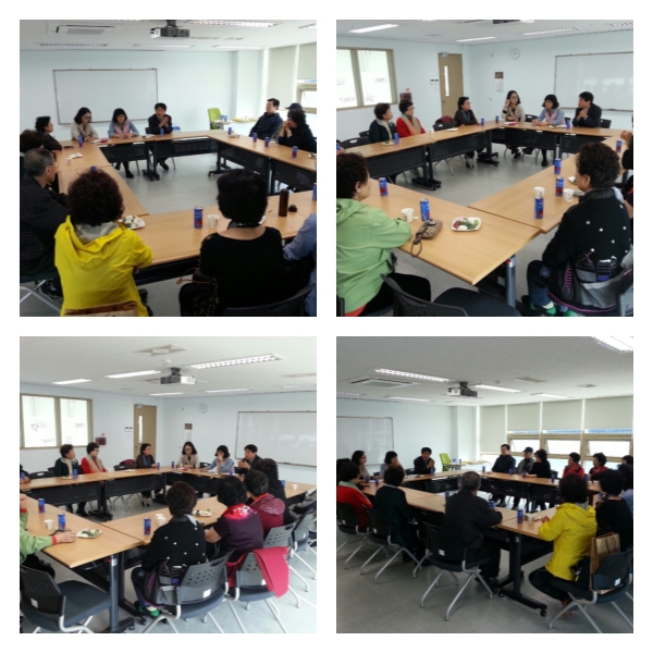 시니어아카데미 반장 간담회 실시